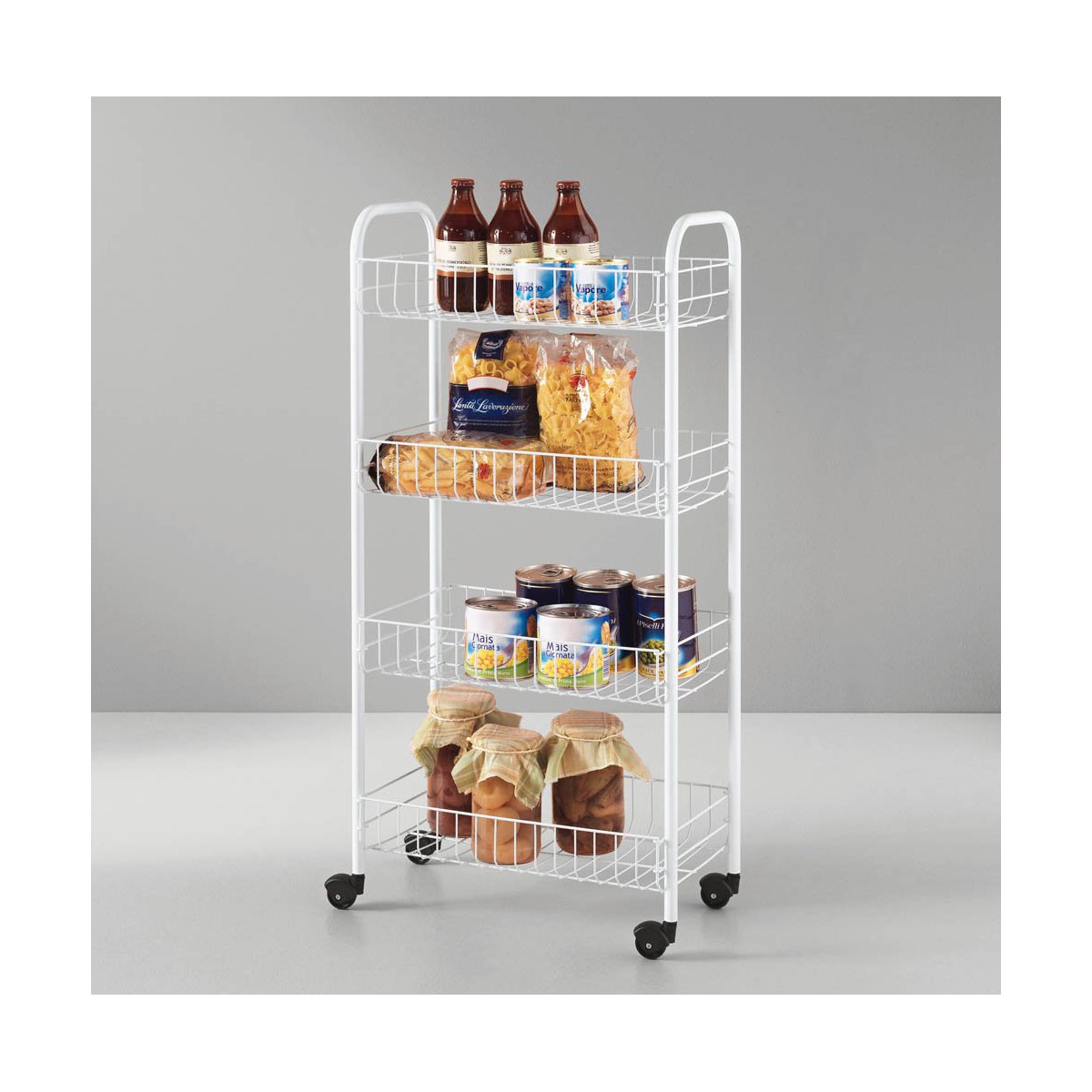 Carrello Multiuso Metaltex (41 x 23 x 84 cm) - Immagine 6