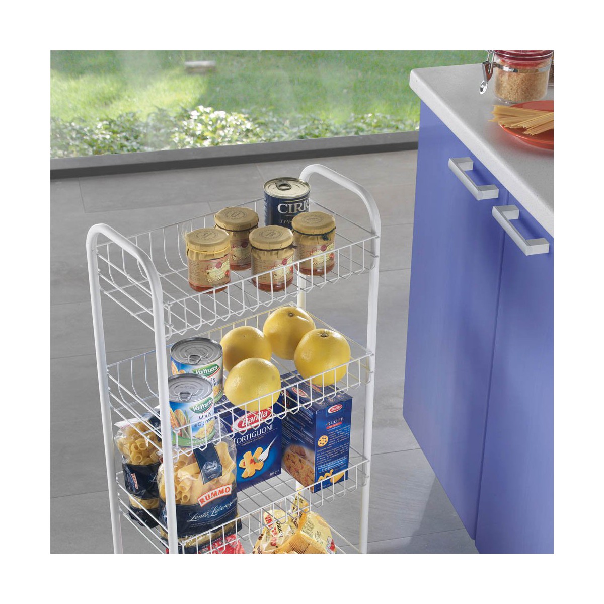 Carrello Multiuso Metaltex (41 x 23 x 84 cm) - Immagine 7