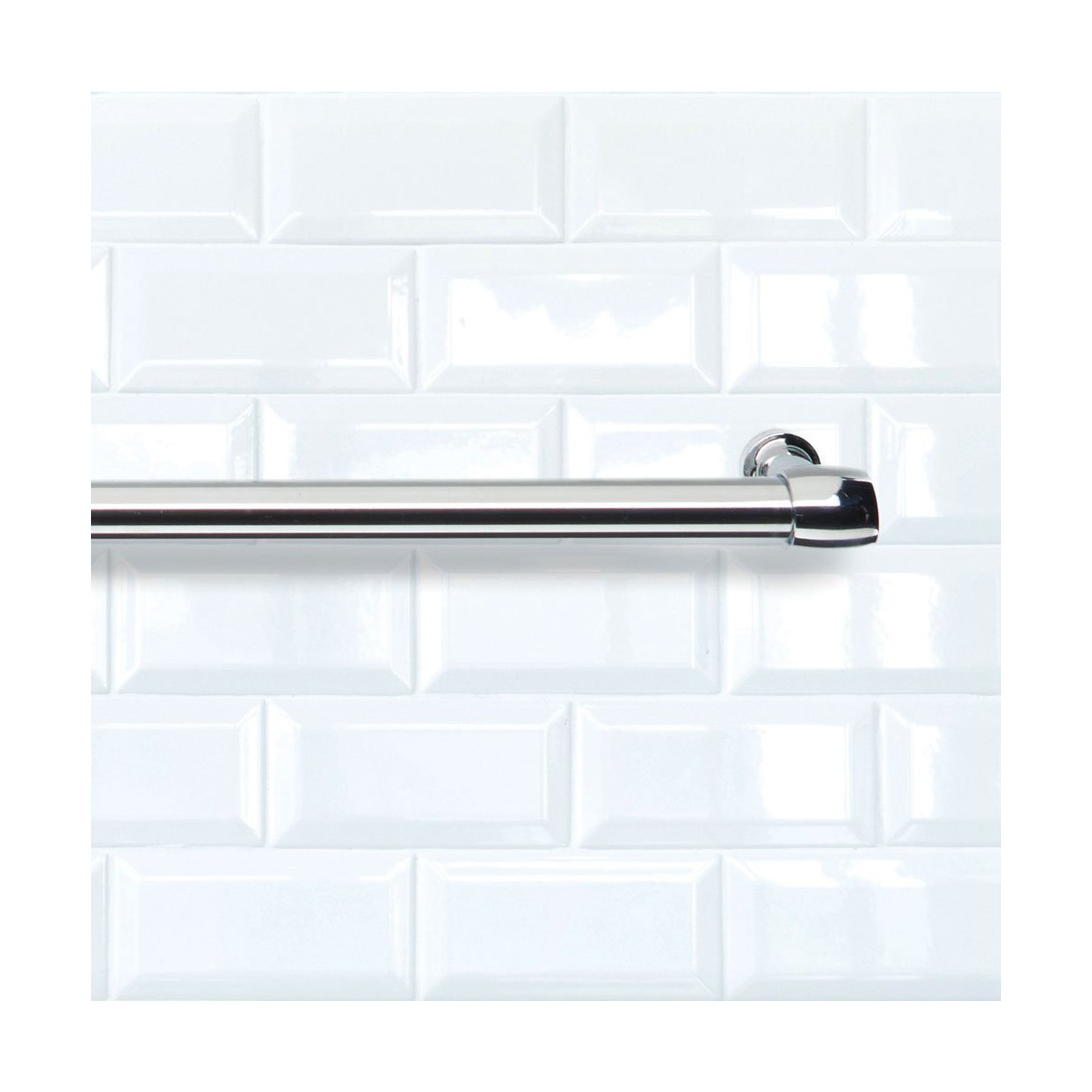 Portarotolo di Carta da Cucina Metaltex Lonardo Metallo cromato inossidabile (78 cm) - Immagine 2