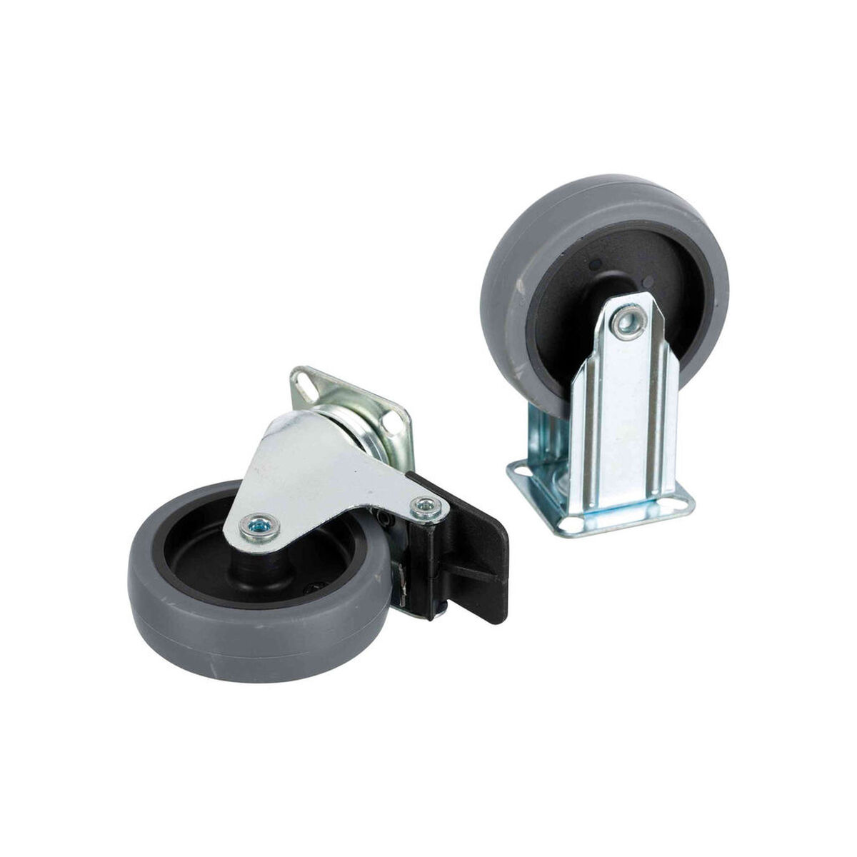 Ruote Trixie Nero Plastica Trasportino (4 Unità) (4 Pezzi) - Immagine 1