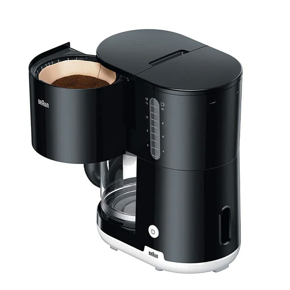 Caffettiera Americana Braun KF1100BK 1000 W Nero Nero/Bianco 2,5 L - Immagine 2