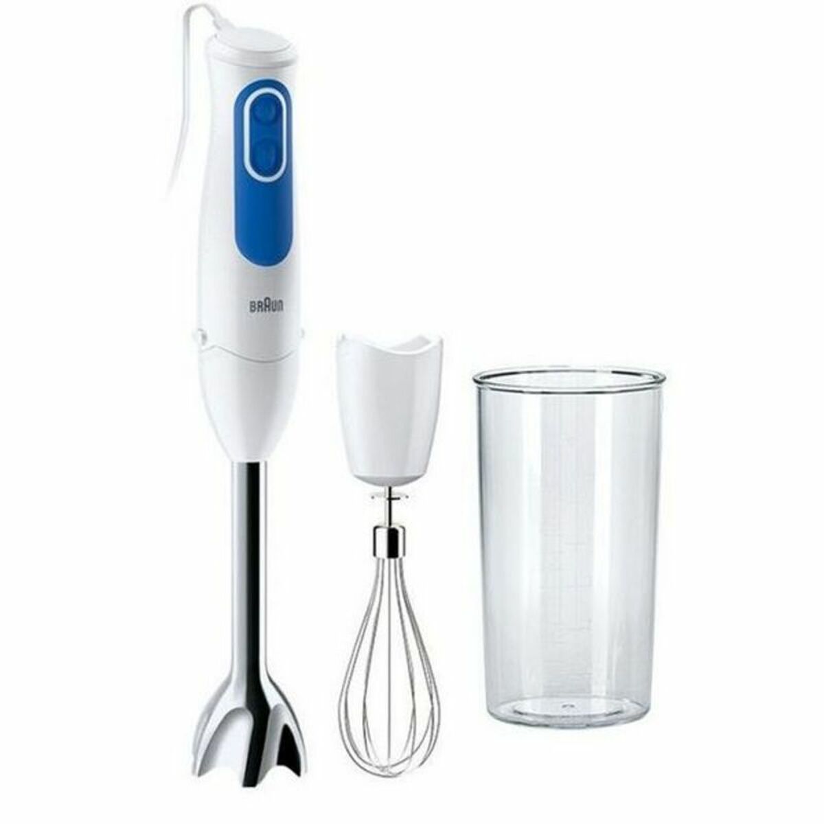 Frullatore ad Immersione Braun MQ3005WH 0,6 L INOX 700W Bianco - Immagine 4