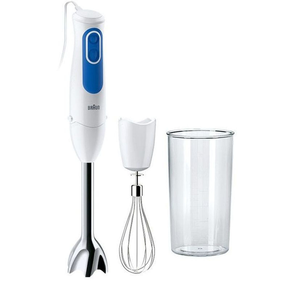 Frullatore ad Immersione Braun MQ3005WH 0,6 L INOX 700W Bianco - Immagine 2