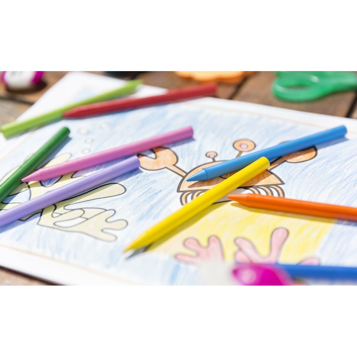 Colori a Cera Bic Multicolore - Immagine 6