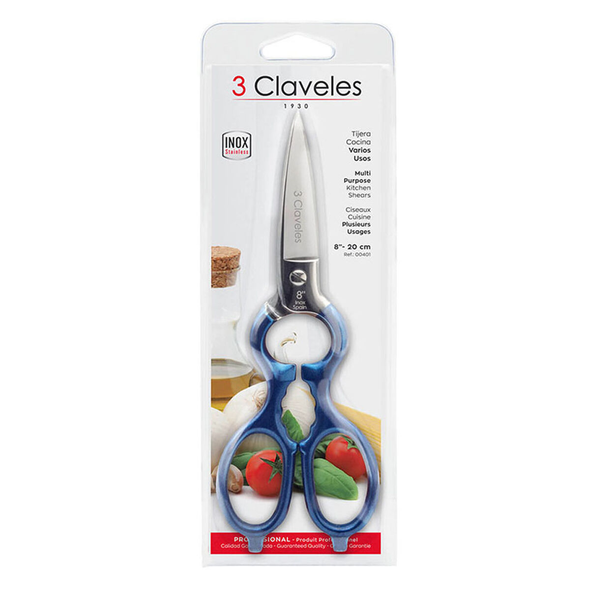 Forbici da Cucina 3 Claveles 8