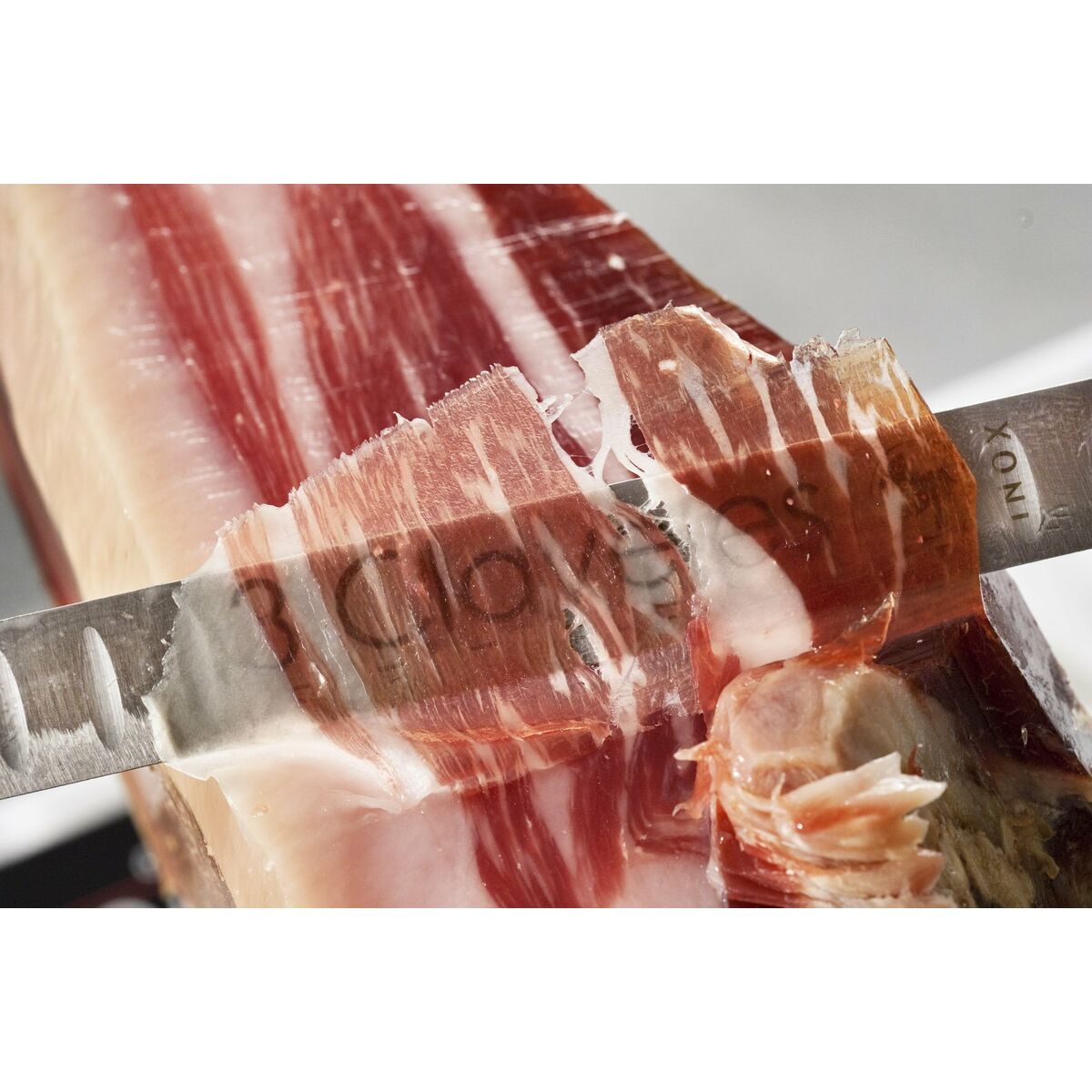Coltello per Prosciutto 3 Claveles Pom 29 cm Acciaio inossidabile - Immagine 4