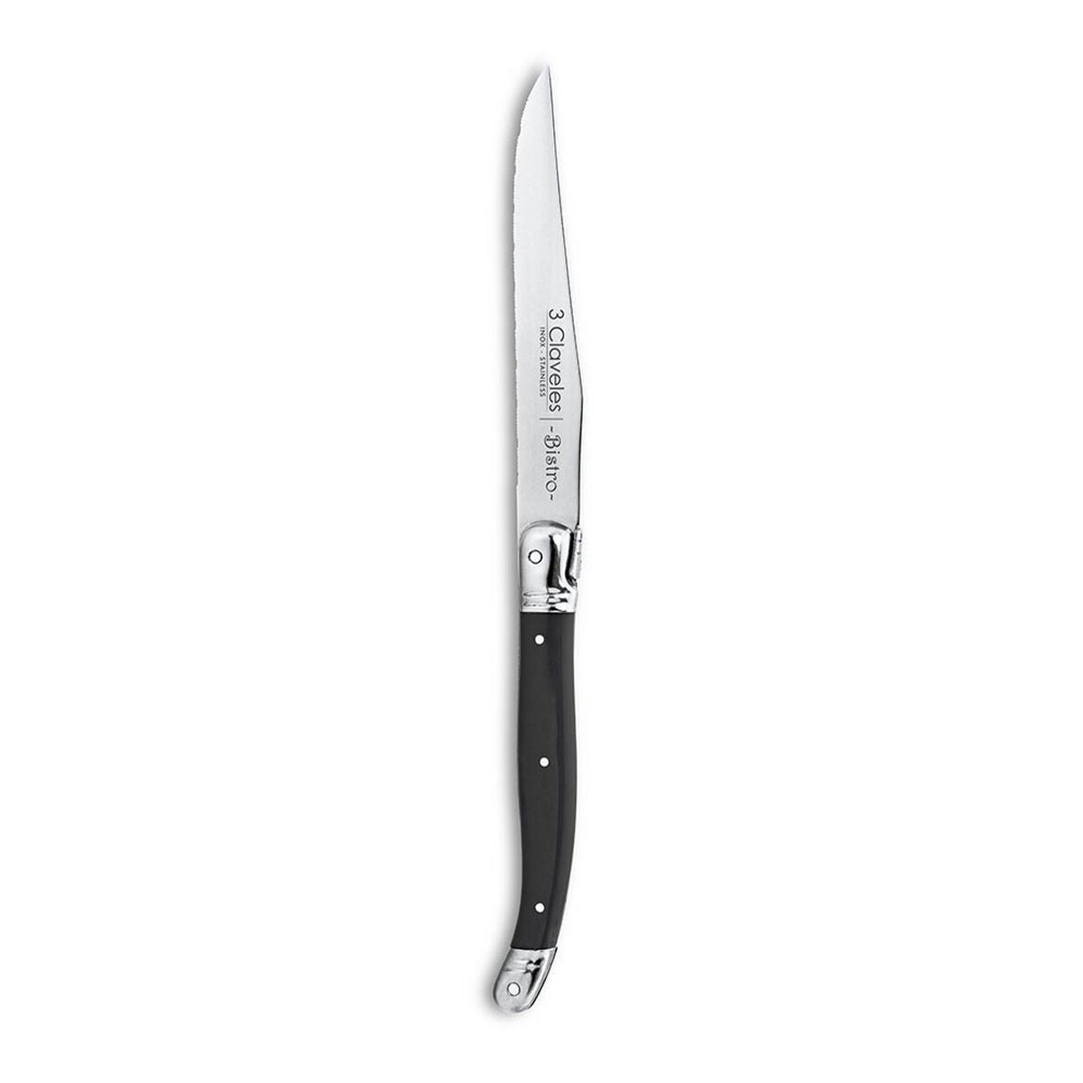 Set di Coltelli per Carne 3 Claveles Bistro 11,5 cm (4 Unità) - Immagine 2