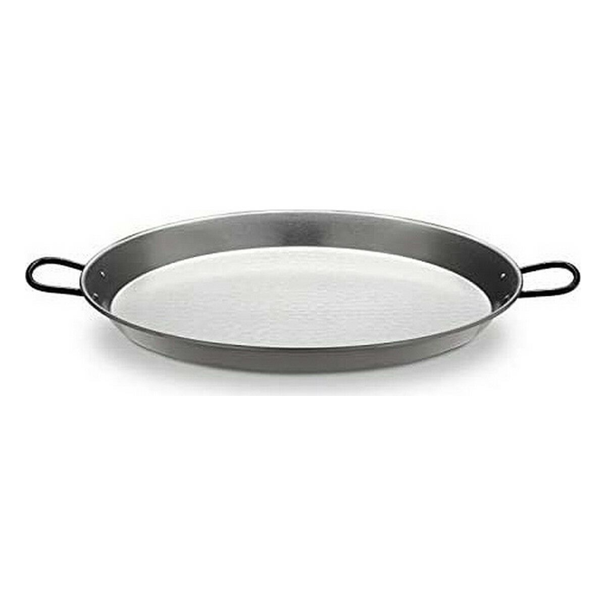 Padella Vaello Tradizionale Acciaio Lucidato 8 persone (Ø 38 cm) - Immagine 2