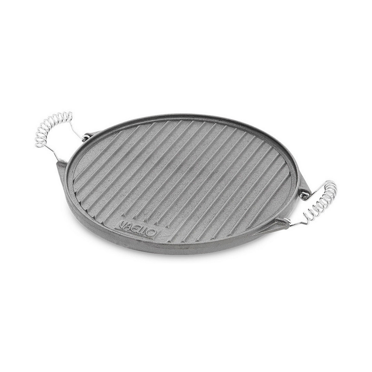 Piastra per Arrostire Vaello Grigio Ferro Fuso (Ø 43 cm) - Immagine 2