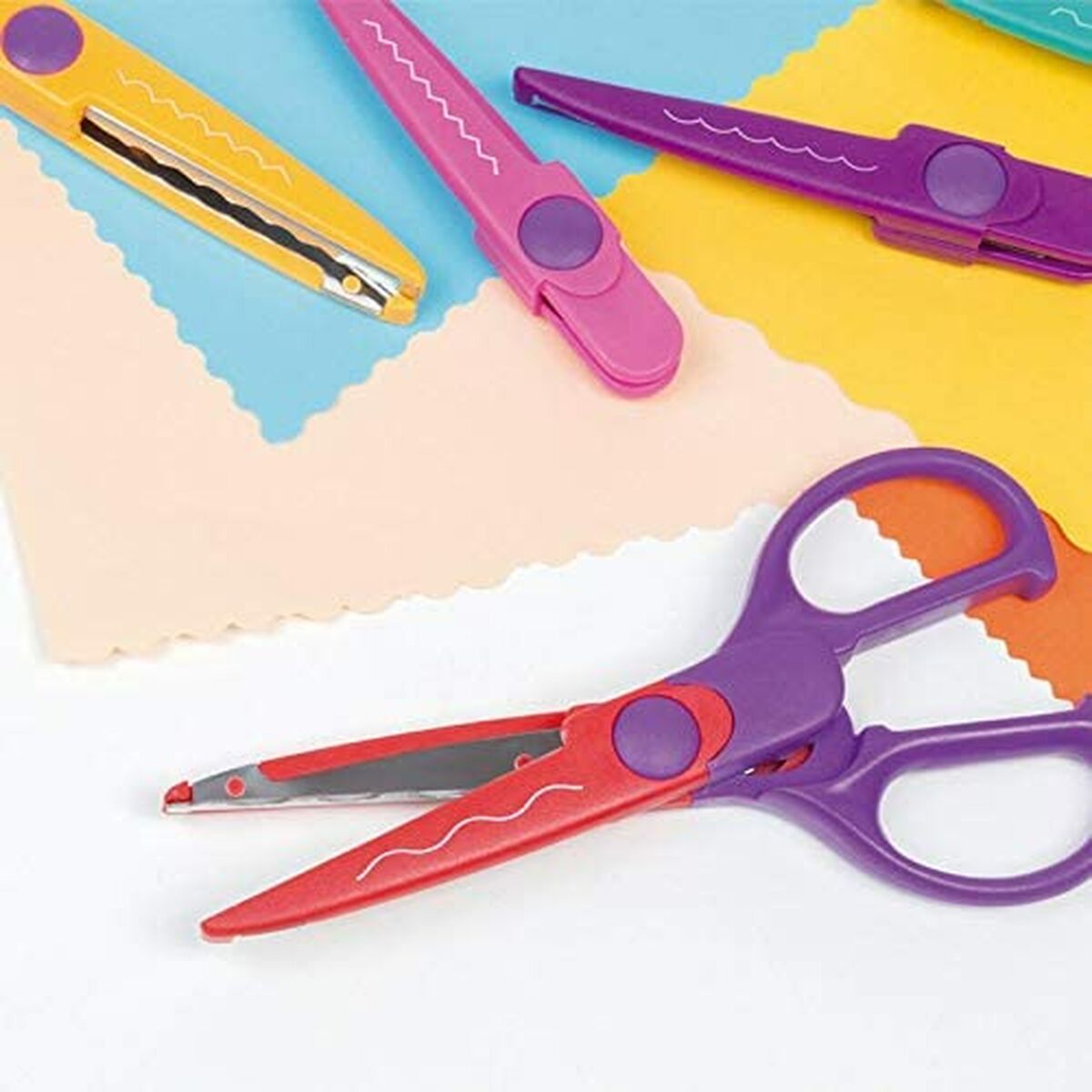Forbicine Milan 9 Pezzi Multicolore Plastica - Immagine 2
