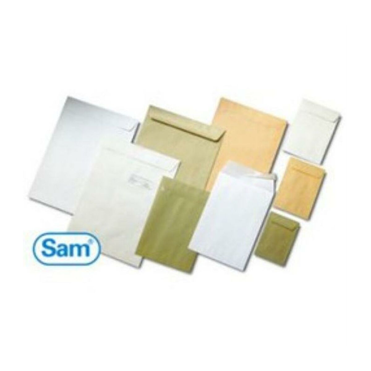 Busta Sam A-6 Bianco 184 x 261 mm Autoadesivo 100 g/m²