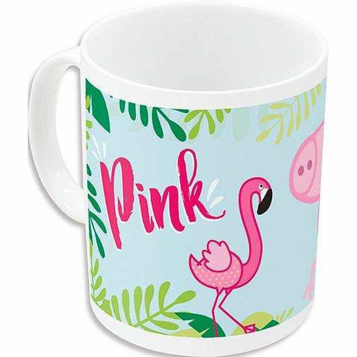 Tazza Mug Peppa Pig Having fun Ceramica Rosa chiaro (350 ml) - Immagine 2