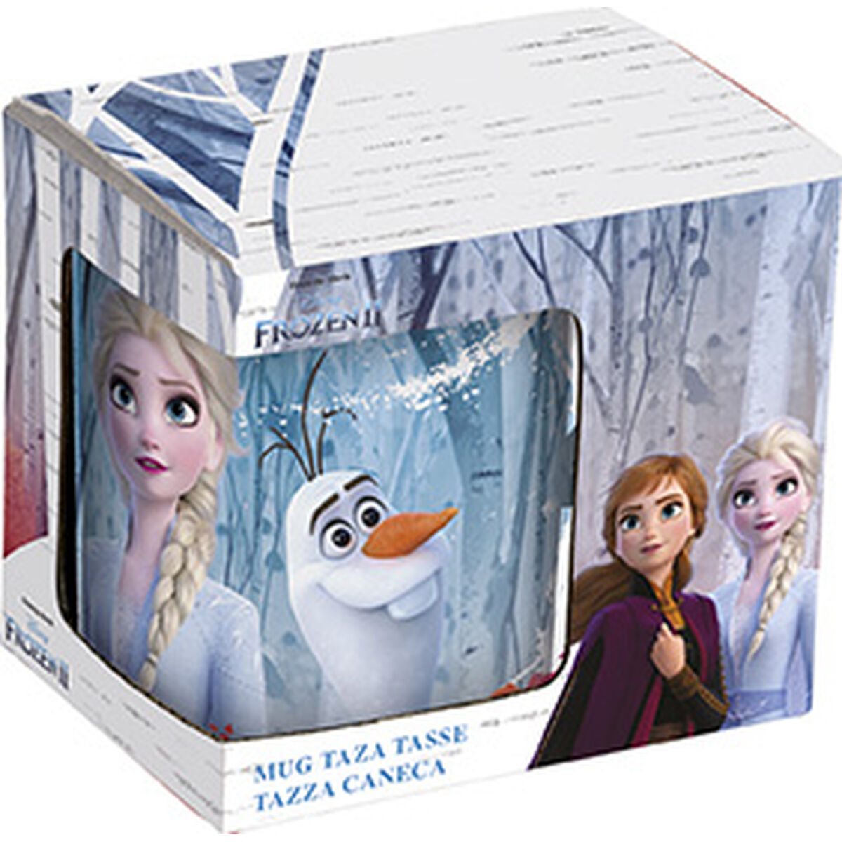 Tazza Frozen Believe 325 ml Lilla Ceramica - Immagine 3
