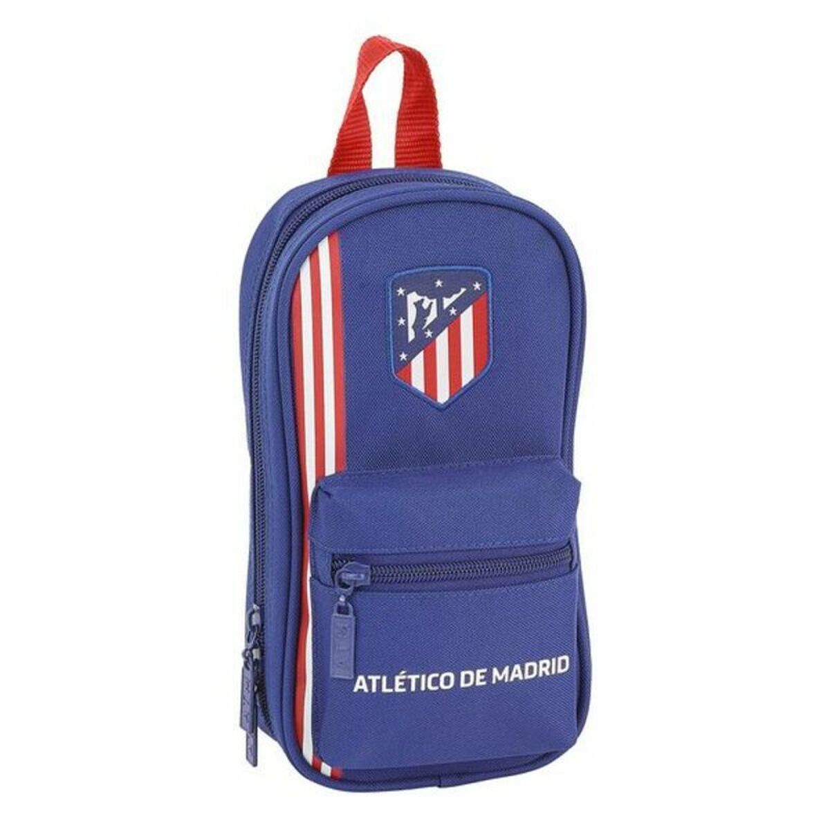 Astuccio Zaino Atlético Madrid In blue Blu Marino 12 x 23 x 5 cm (33 Pezzi)