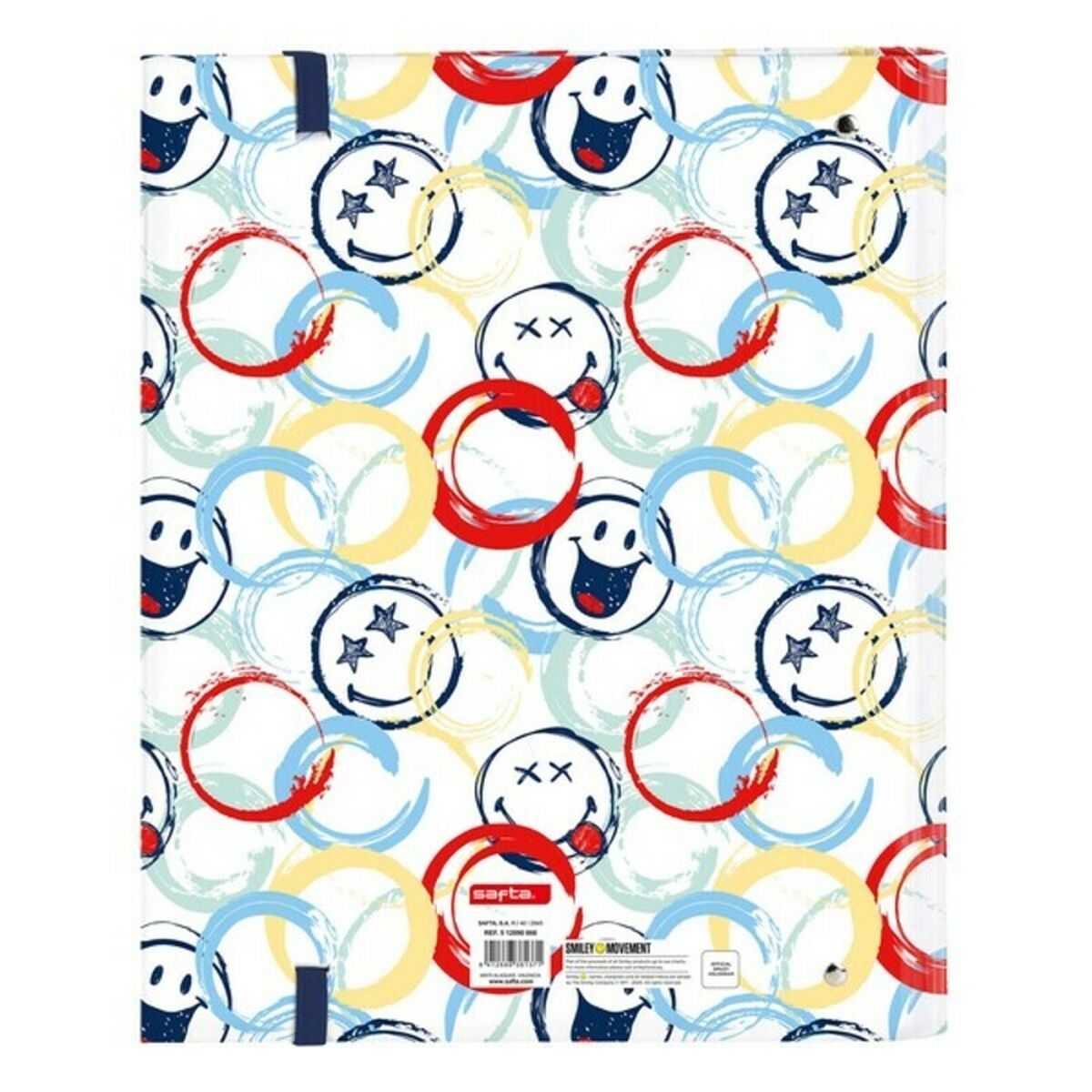 Raccoglitore ad anelli Smiley 512090666 Multicolore (27 x 32 x 3.5 cm) - Immagine 3