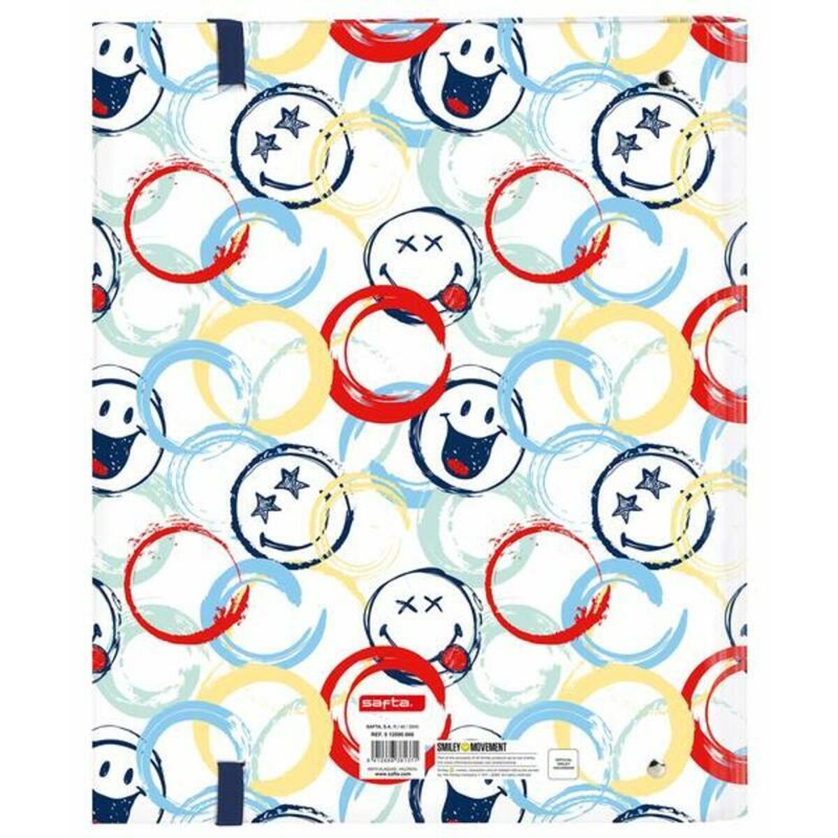 Raccoglitore ad anelli Smiley 512090666 Multicolore (27 x 32 x 3.5 cm) - Immagine 2