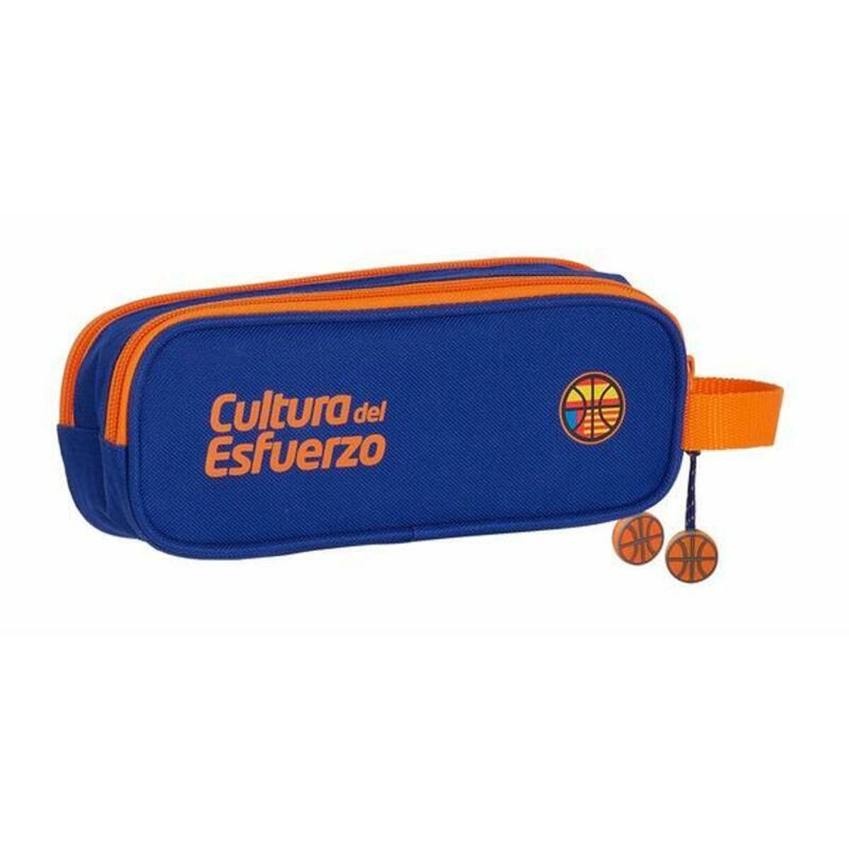 Necessaire Valencia Basket M513 Azzurro Arancio (21 x 8 x 6 cm) - Immagine 2
