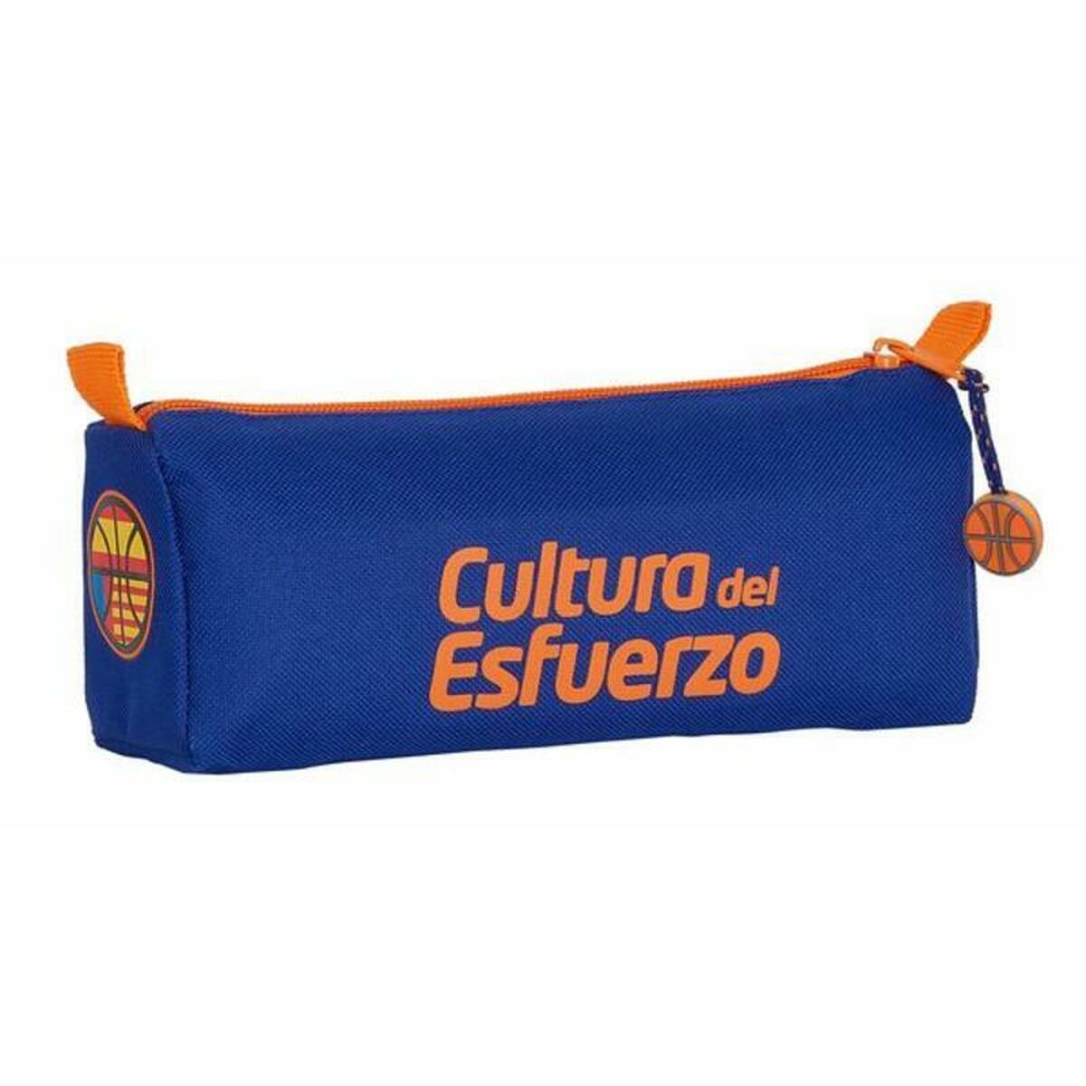 Necessaire Valencia Basket M742 Azzurro Arancio (21 x 8 x 7 cm) - Immagine 2