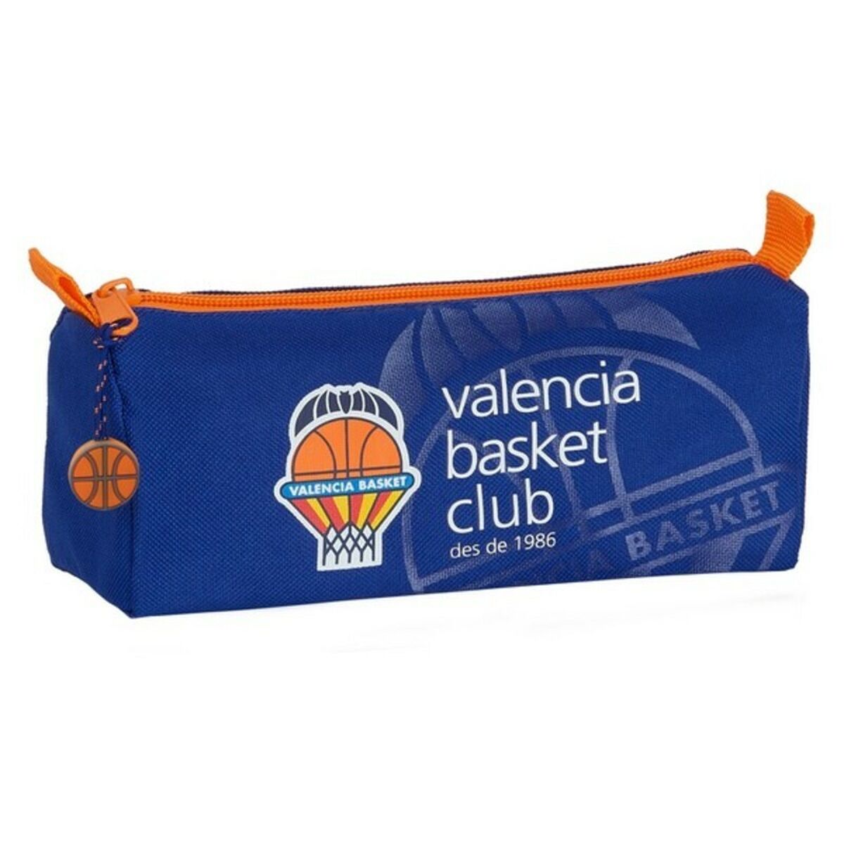 Necessaire Valencia Basket M742 Azzurro Arancio (21 x 8 x 7 cm) - Immagine 5