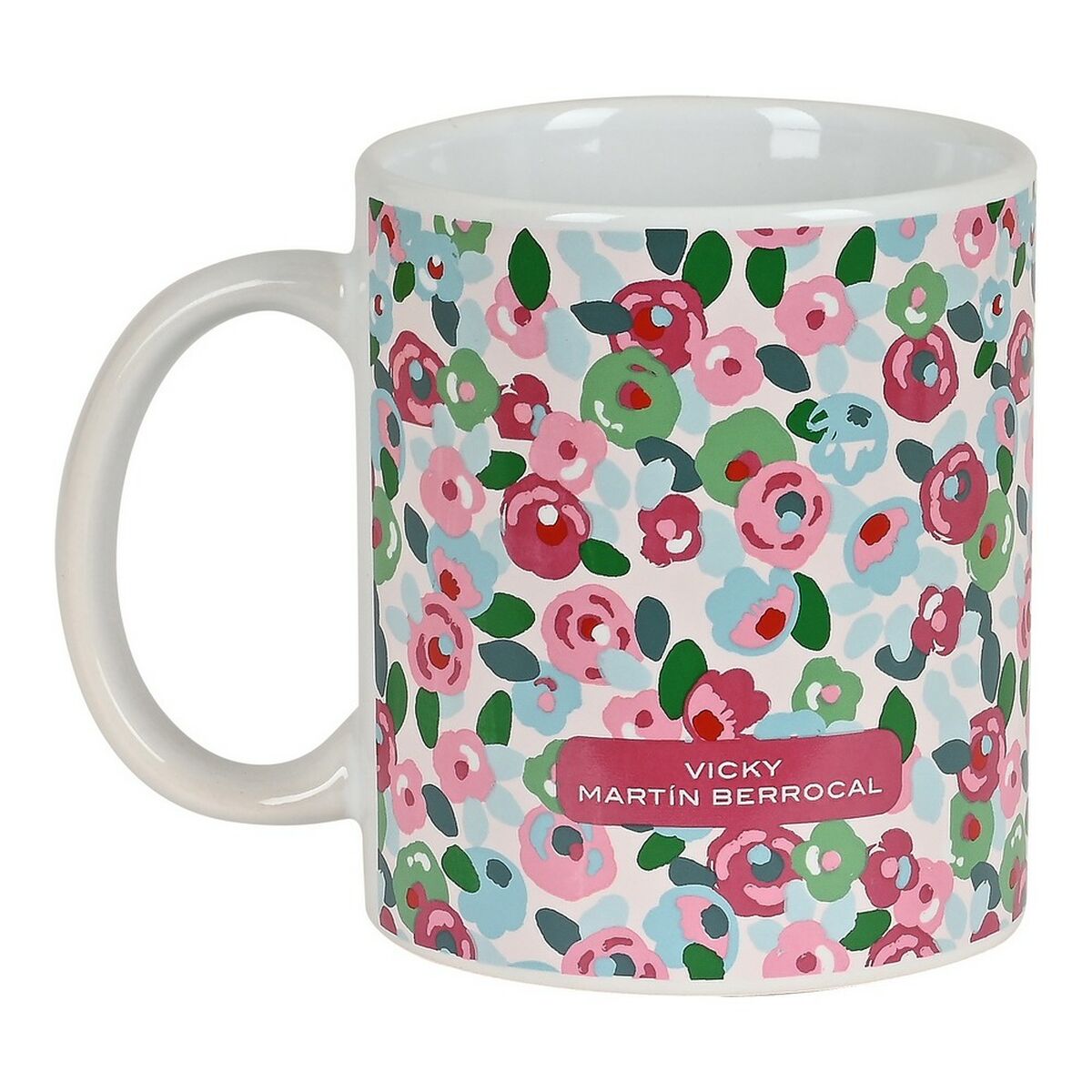 Tazza Mug Vicky Martín Berrocal Rosebloom Ceramica Multicolore (350 ml) - Immagine 3