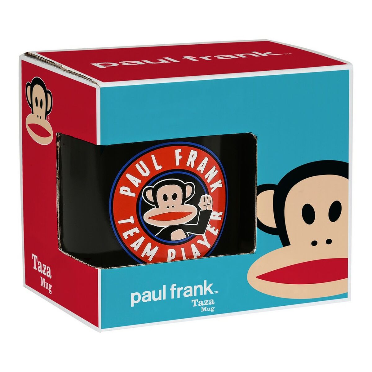 Tazza Mug Paul Frank Team player Ceramica Nero (350 ml) - Immagine 2