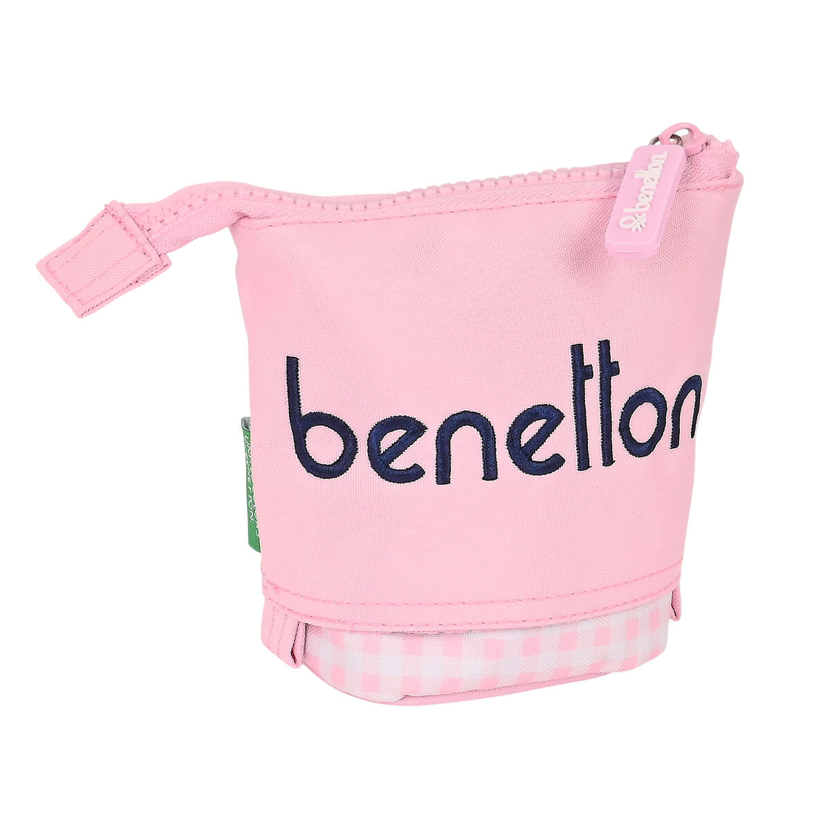 Astuccio Portapenne Benetton Vichy Rosa (8 x 19 x 6 cm) - Immagine 6