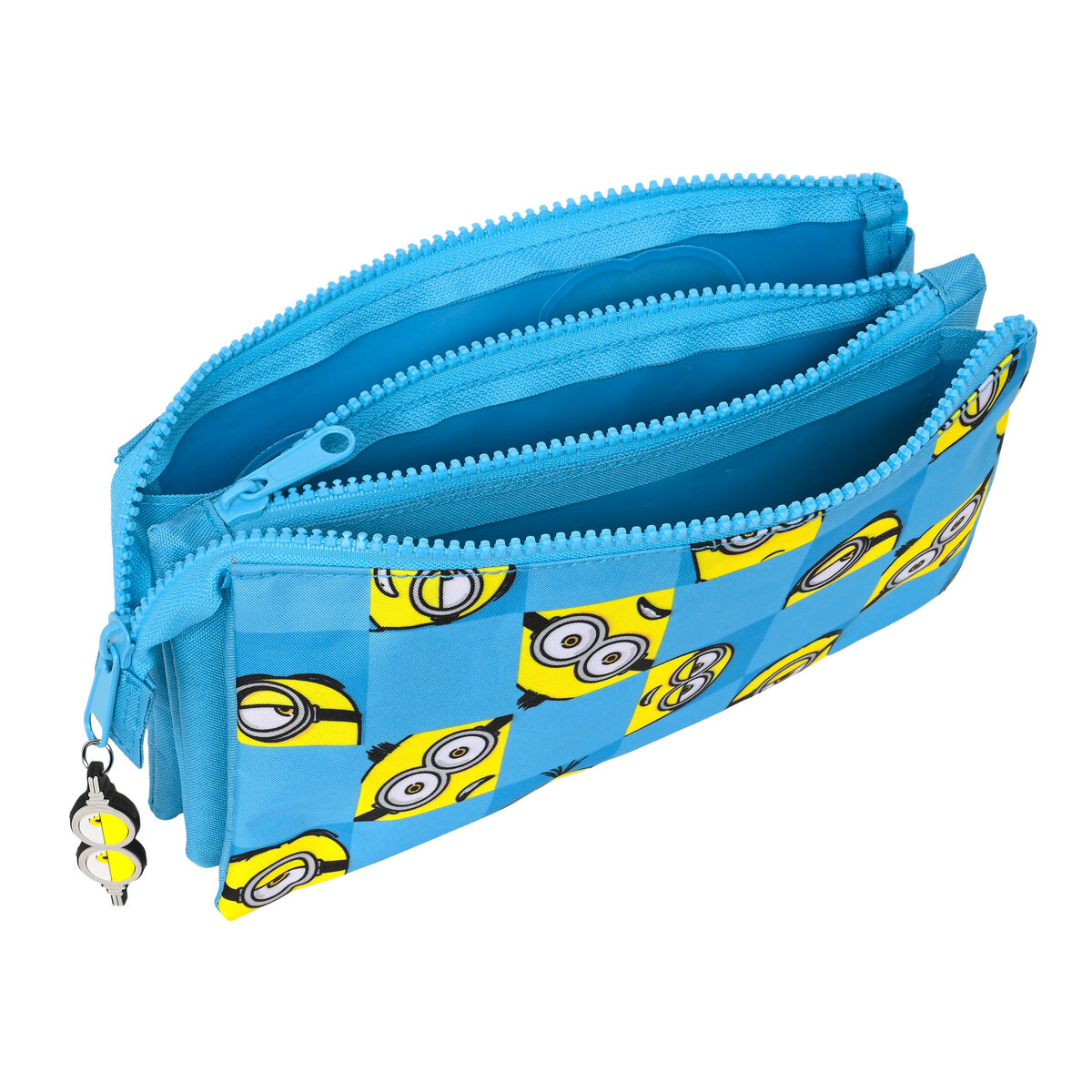 Portaoggetti Triplo Minions Minionstatic Azzurro (22 x 12 x 3 cm) - Immagine 2
