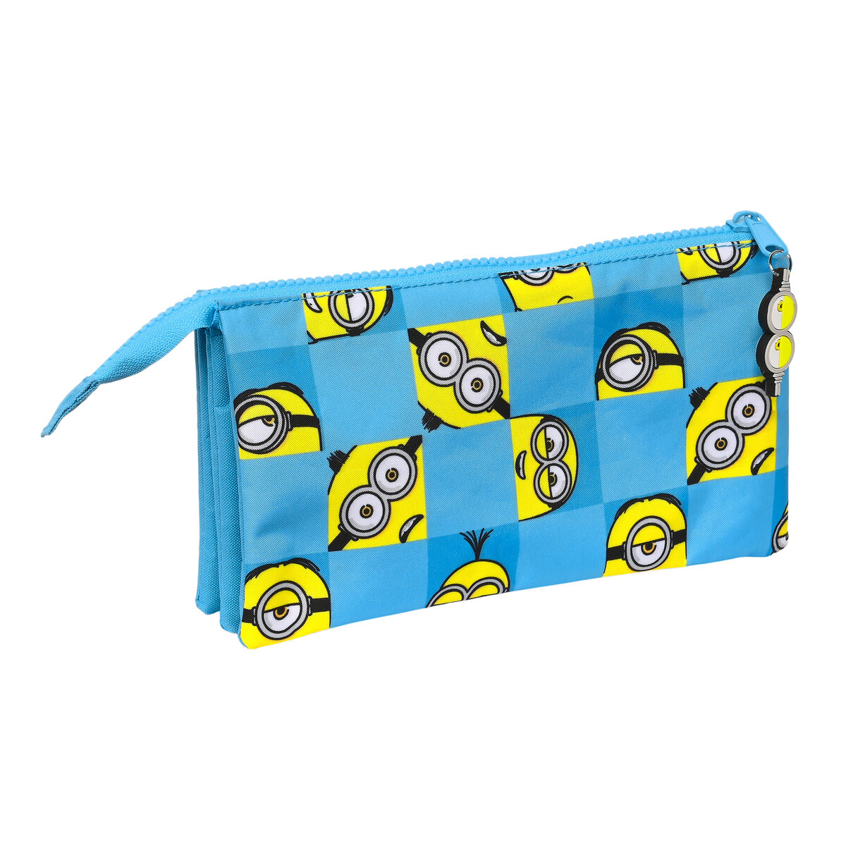 Portaoggetti Triplo Minions Minionstatic Azzurro (22 x 12 x 3 cm) - Immagine 3
