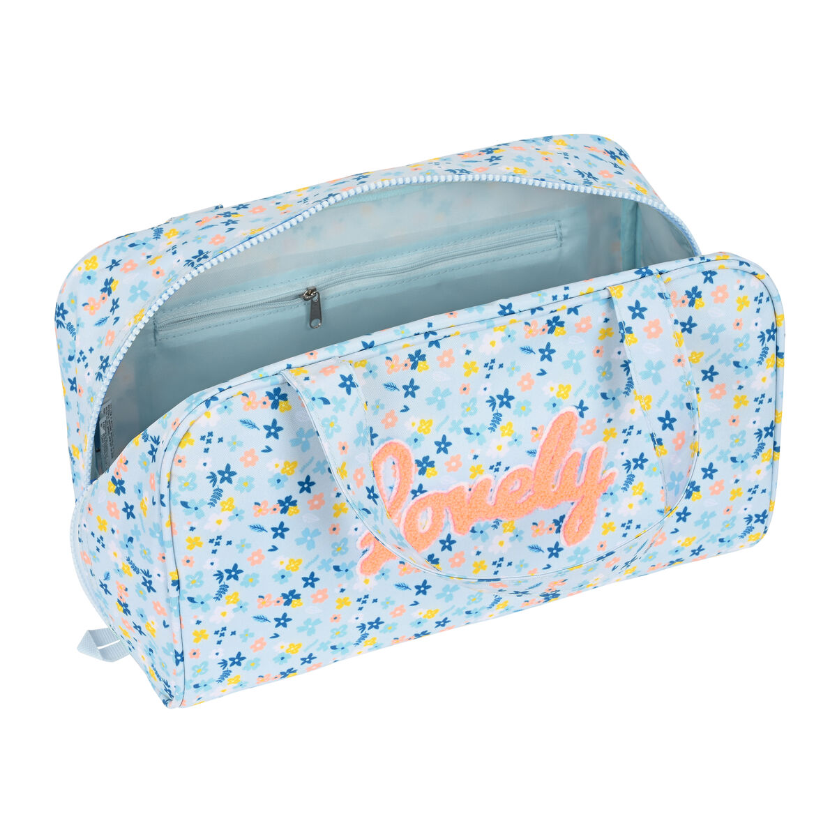 Necessaire per la Scuola Moos Lovely Azzurro 31 x 14 x 19 cm - Immagine 4