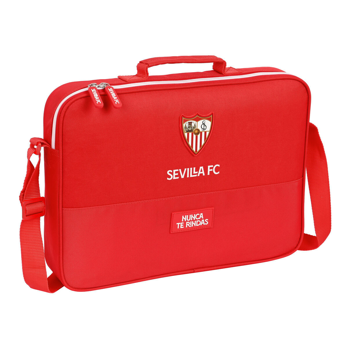Borsa per la scuola Sevilla Fútbol Club Rosso (38 x 28 x 6 cm)