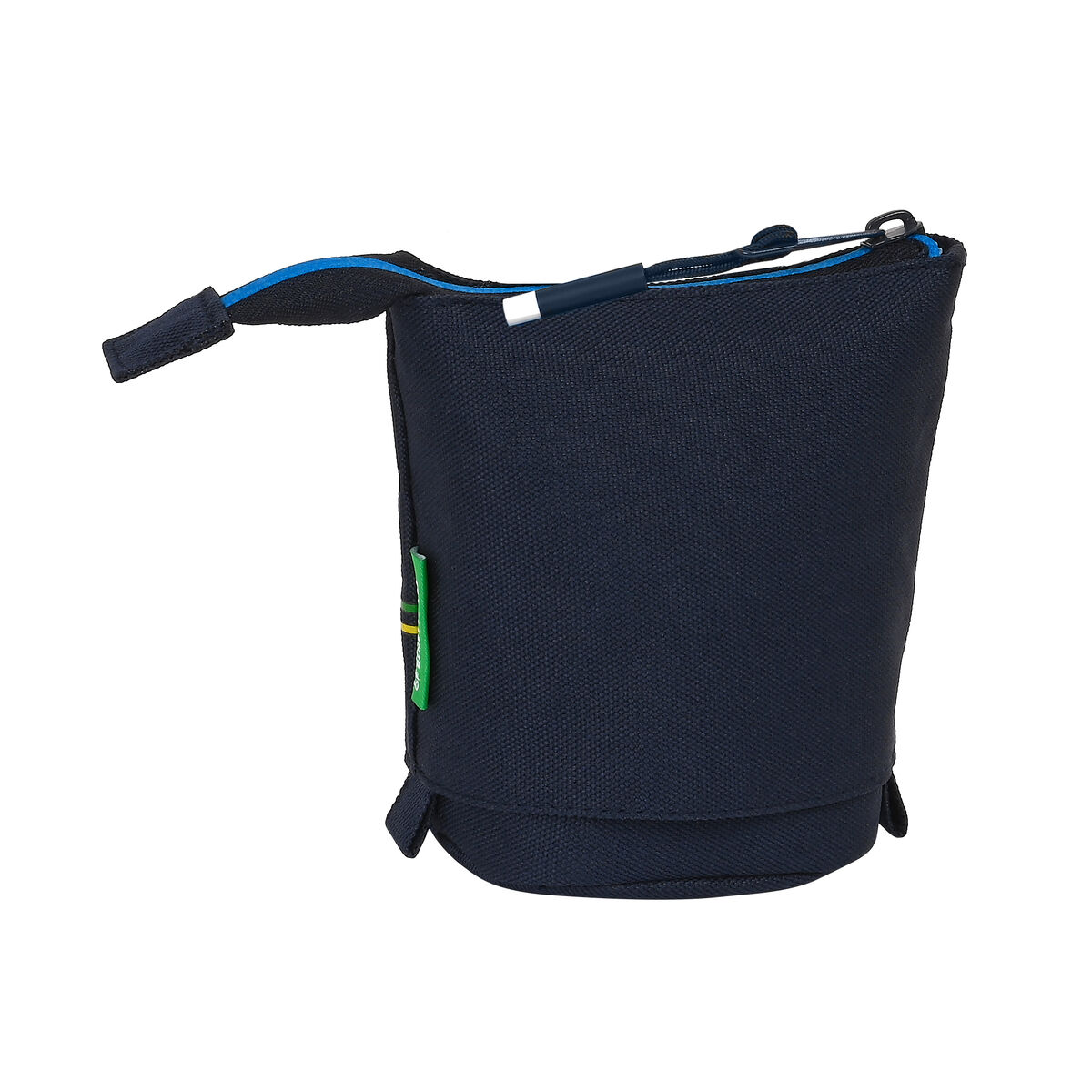 Astuccio Portapenne Benetton Sixties Blu Marino (8 x 19 x 6 cm) - Immagine 5