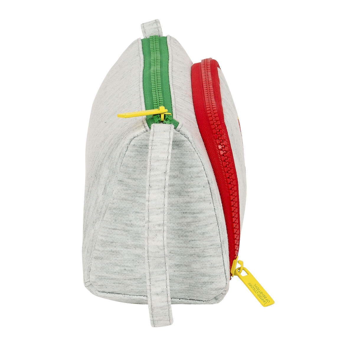 Astuccio per la Scuola con Accessori Benetton Pop Grigio 20 x 11 x 8.5 cm (32 Pezzi) - Immagine 4