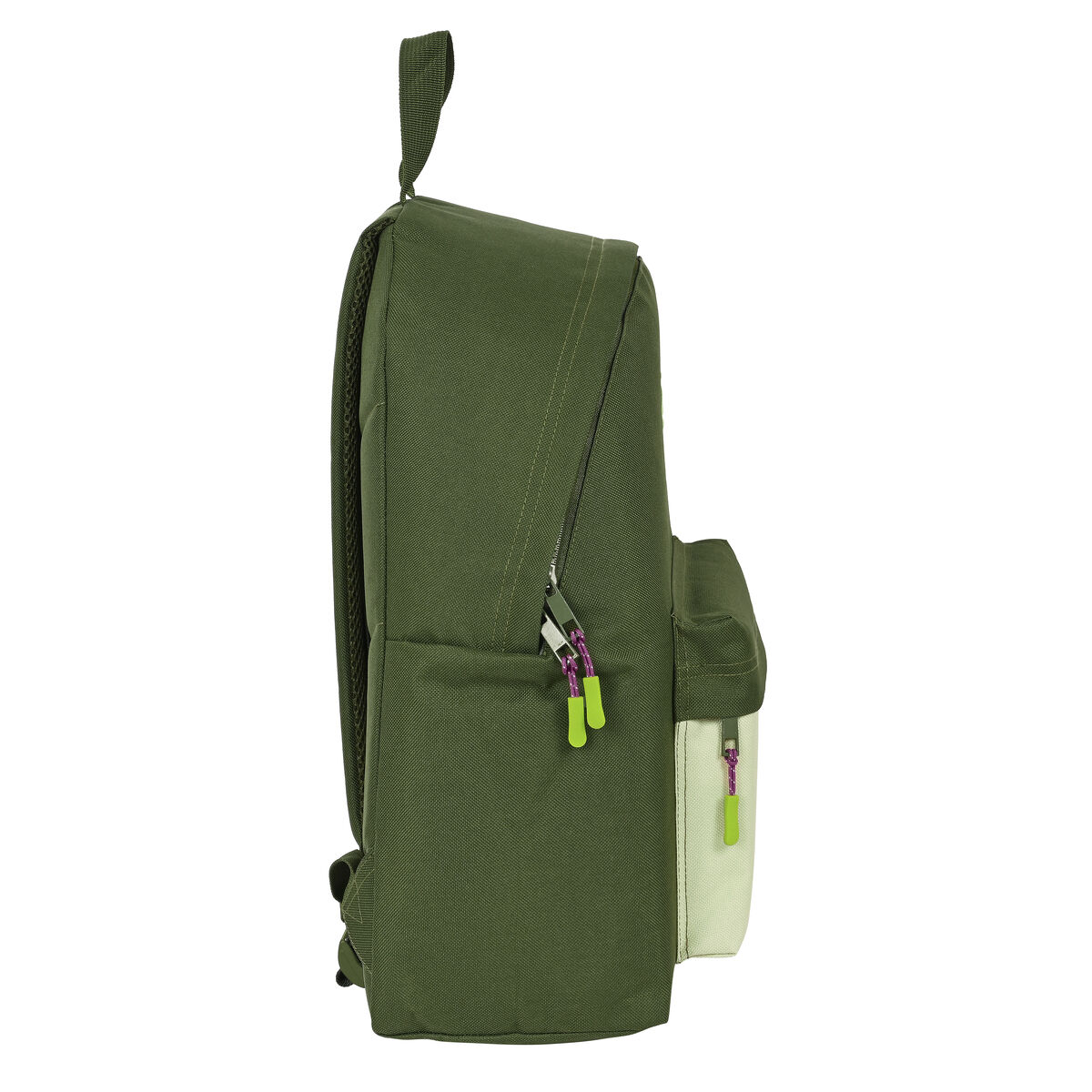 Zaino Scuola Munich Bright khaki Verde 33 x 42 x 15 cm - Immagine 2