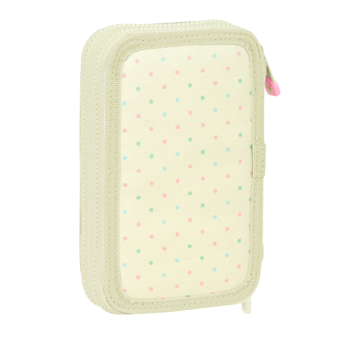 Astuccio per la Scuola con Accessori Glow Lab Magic flow Beige 12.5 x 19.5 x 4 cm (28 Pezzi) - Immagine 4