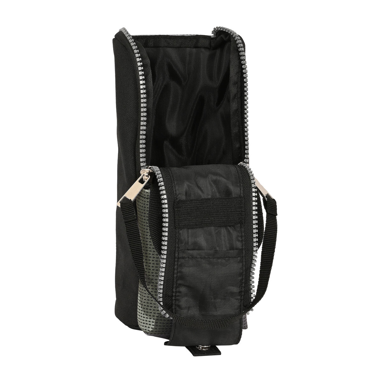 Astuccio Scuola Safta Stone Nero 6 x 21 x 6 cm - Immagine 2