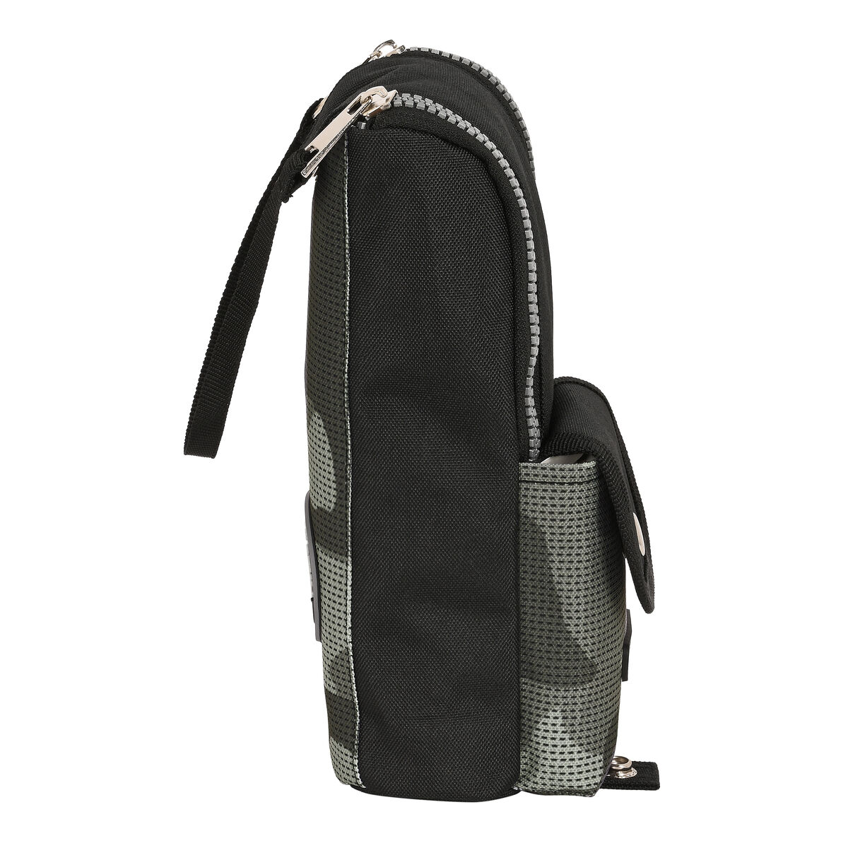 Astuccio Scuola Safta Stone Nero 6 x 21 x 6 cm - Immagine 3