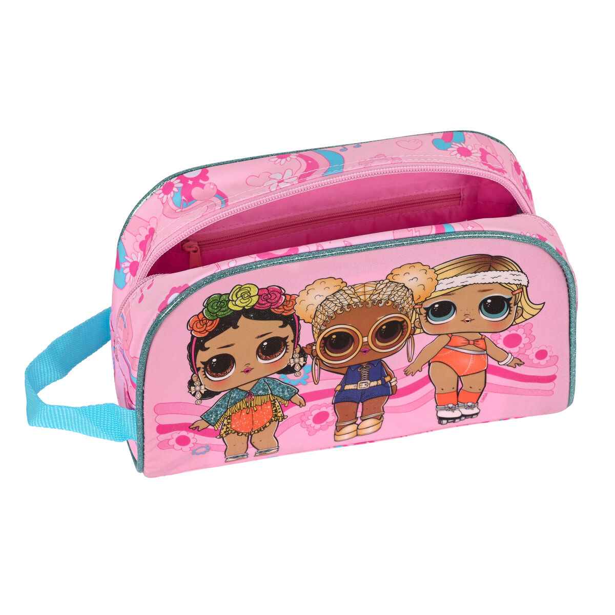 Necessaire per la Scuola LOL Surprise! Glow girl Rosa 26 x 16 x 9 cm