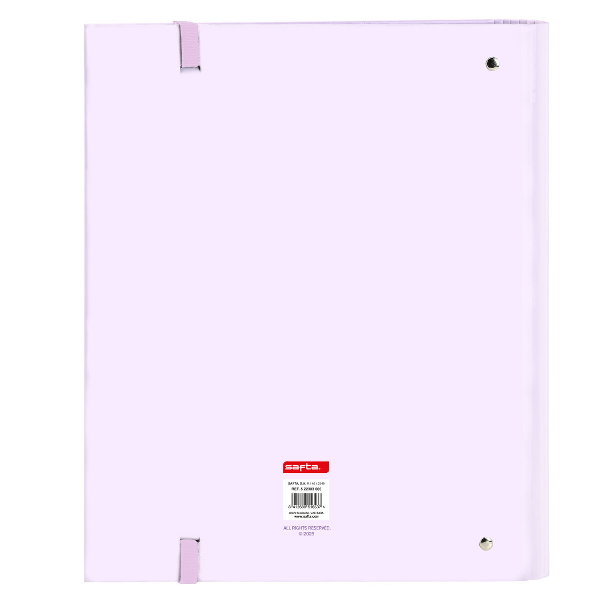 Raccoglitore ad anelli Safta Lila Lilla (27 x 32 x 3.5 cm) - Immagine 2