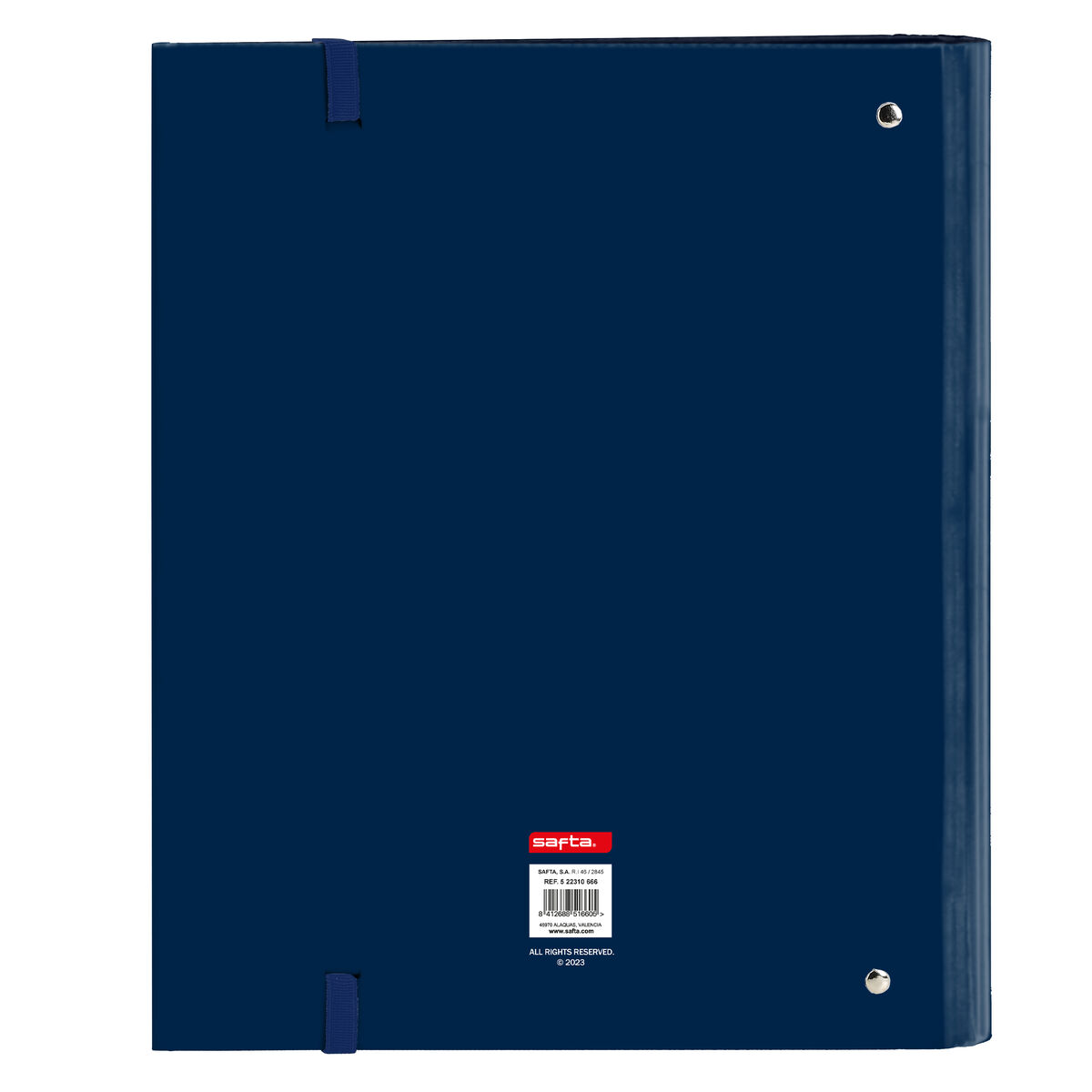 Raccoglitore ad anelli Safta Marino Blu Marino (27 x 32 x 3.5 cm) - Immagine 2