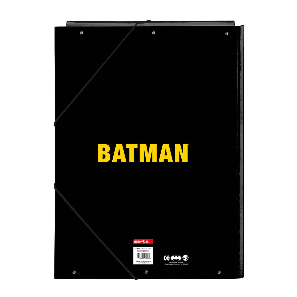 Raccoglitore ad anelli Batman Game over Nero A4 26 x 33.5 x 2.5 cm - Immagine 2