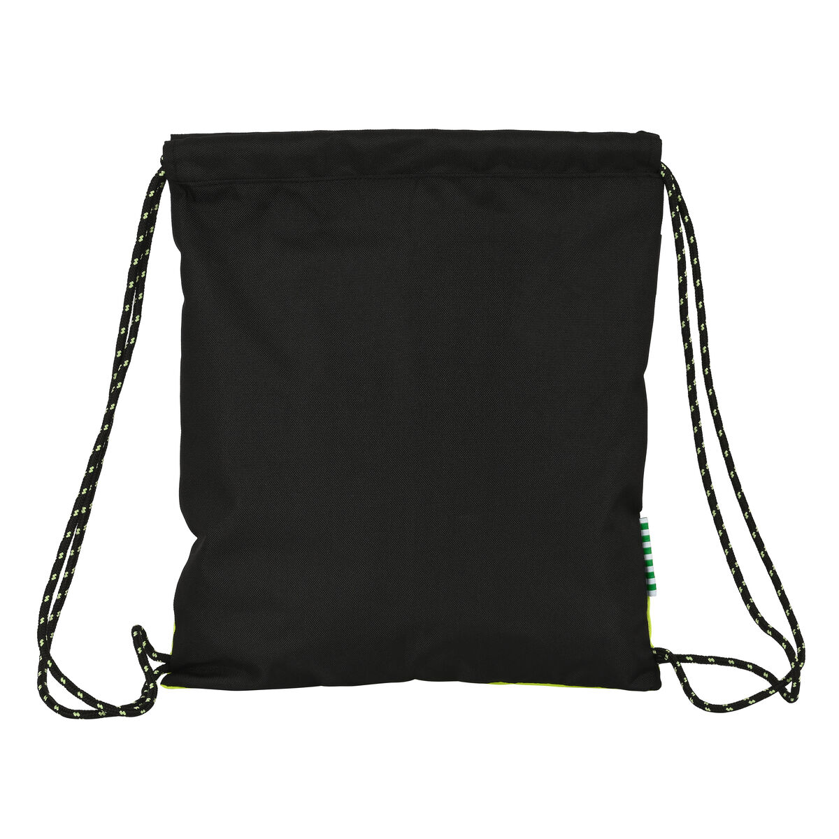 Zainetto con Cordini Real Betis Balompié Nero Lime - Immagine 2