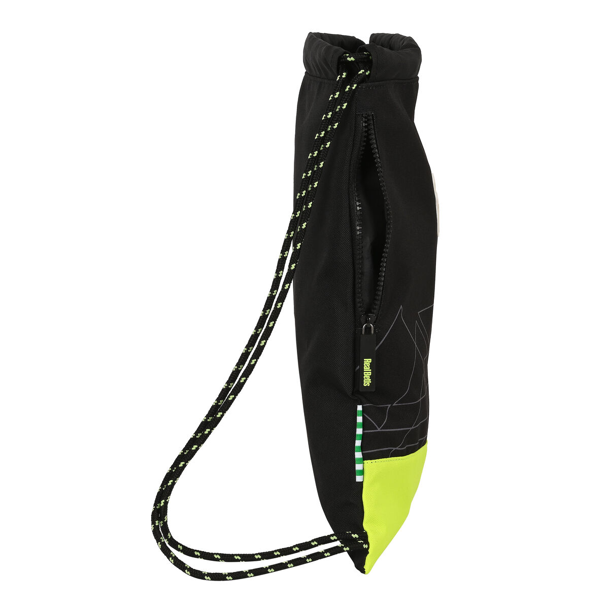 Zainetto con Cordini Real Betis Balompié Nero Lime - Immagine 3