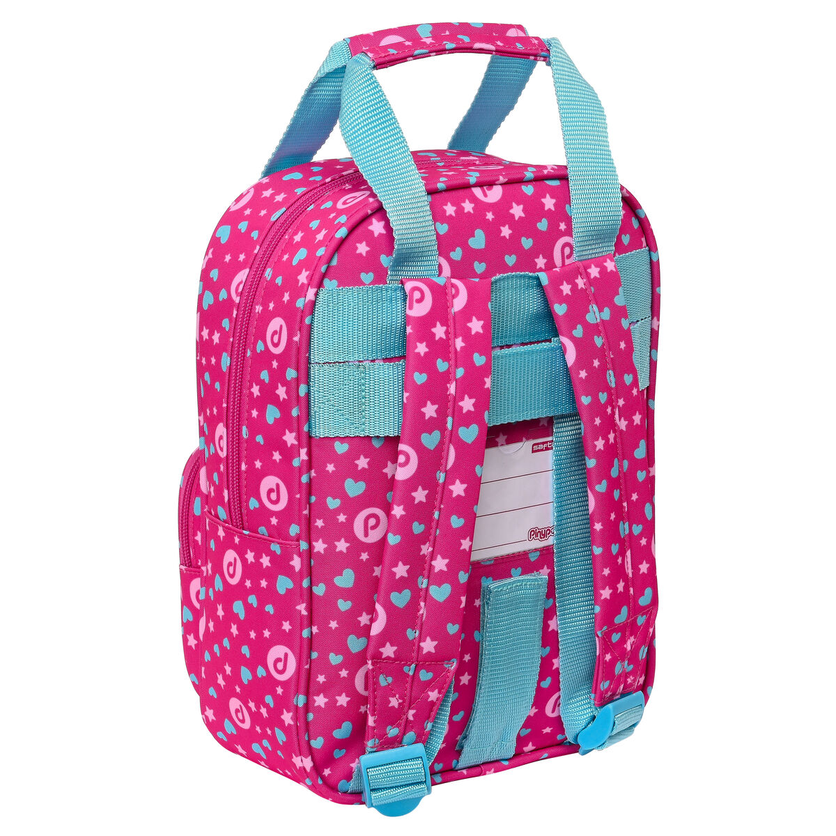Zaino Scuola Pinypon Azzurro Rosa 20 x 28 x 8 cm - Immagine 3