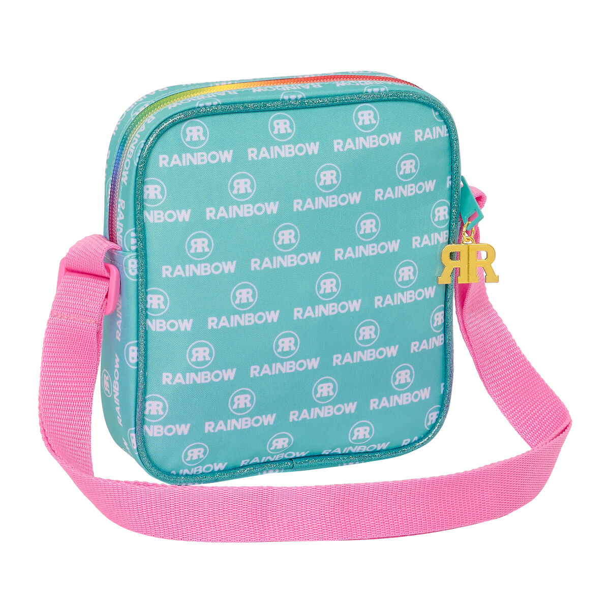 Borsa a Tracolla Rainbow High Paradise Turchese 16 x 18 x 4 cm - Immagine 2