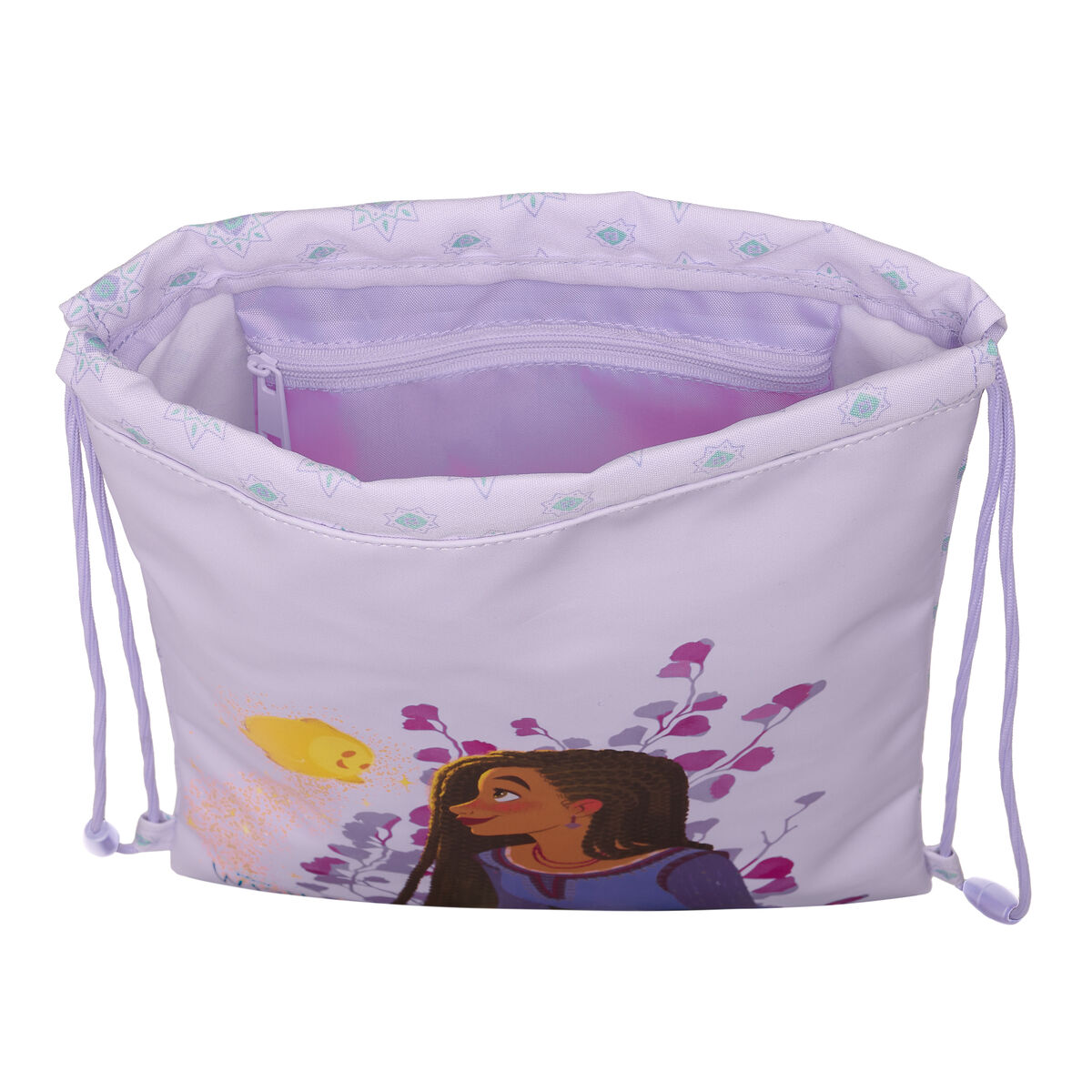 Zaino a Sacca per Bambini Wish Lilla 26 x 34 x 1 cm - Immagine 4