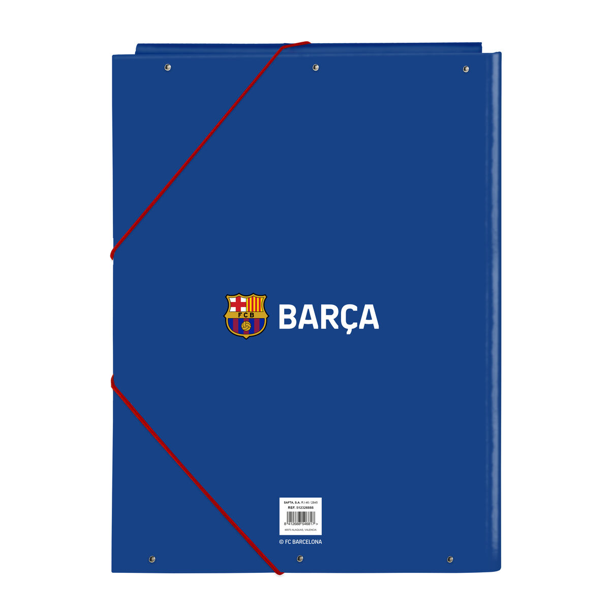 Fascicolo F.C. Barcelona Azzurro Rosso Granato A4 - Immagine 2