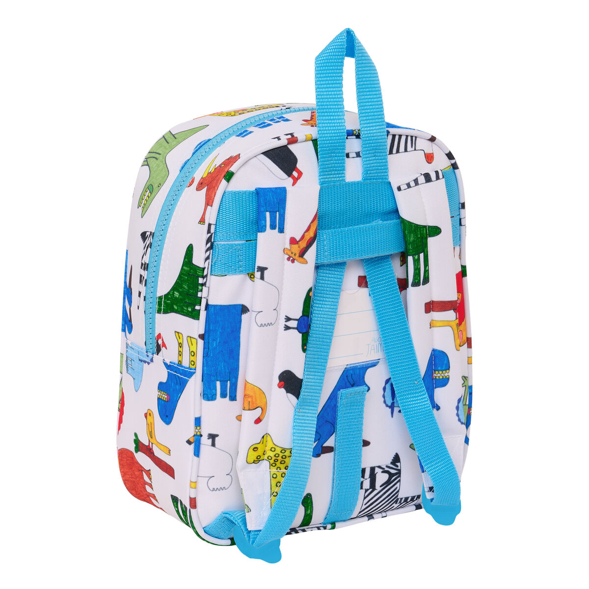 Zaino per Bambini Algo de Jaime Bianco 22 x 27 x 10 cm - Immagine 4