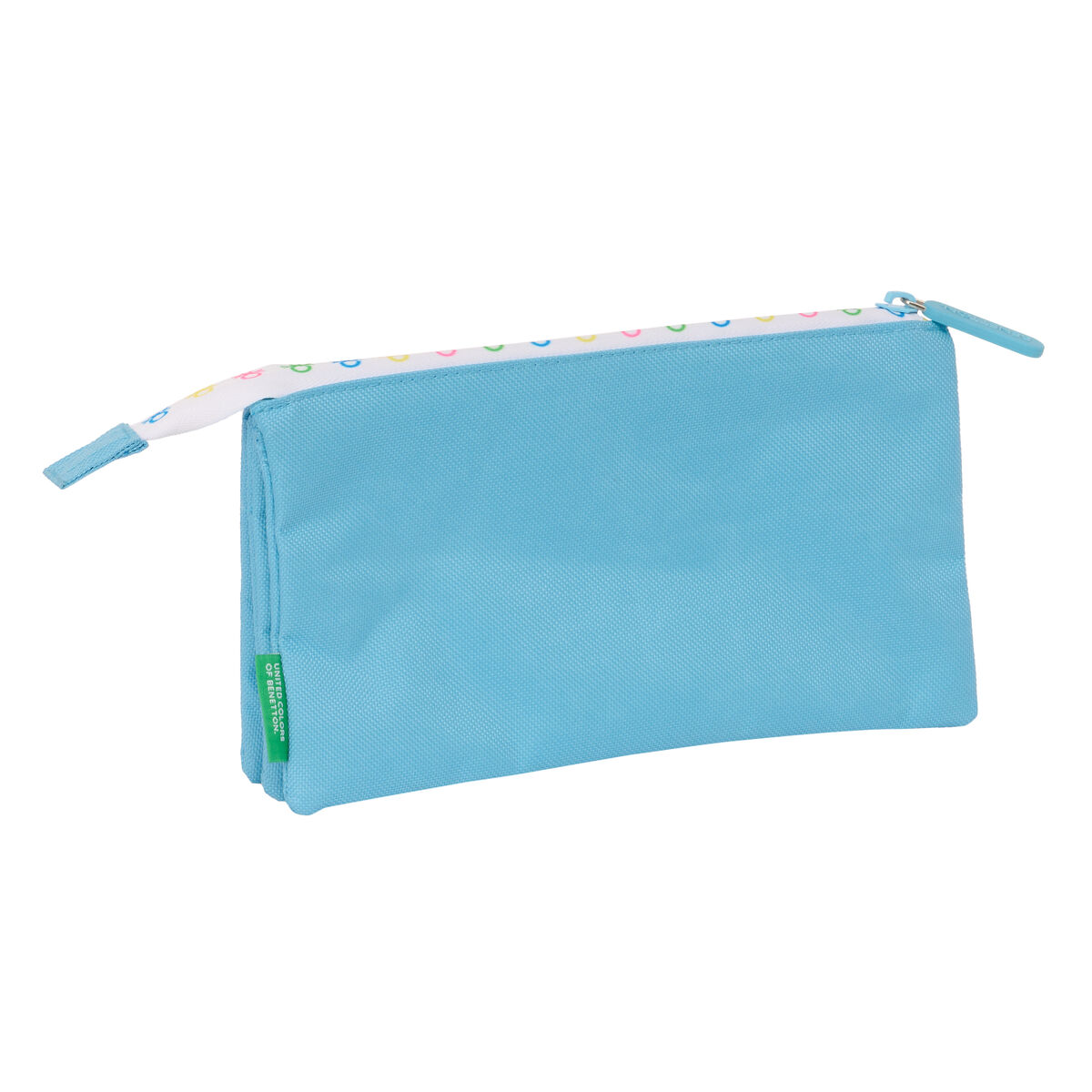 Portaoggetti Triplo Benetton Spring Blu cielo 22 x 12 x 3 cm - Immagine 3