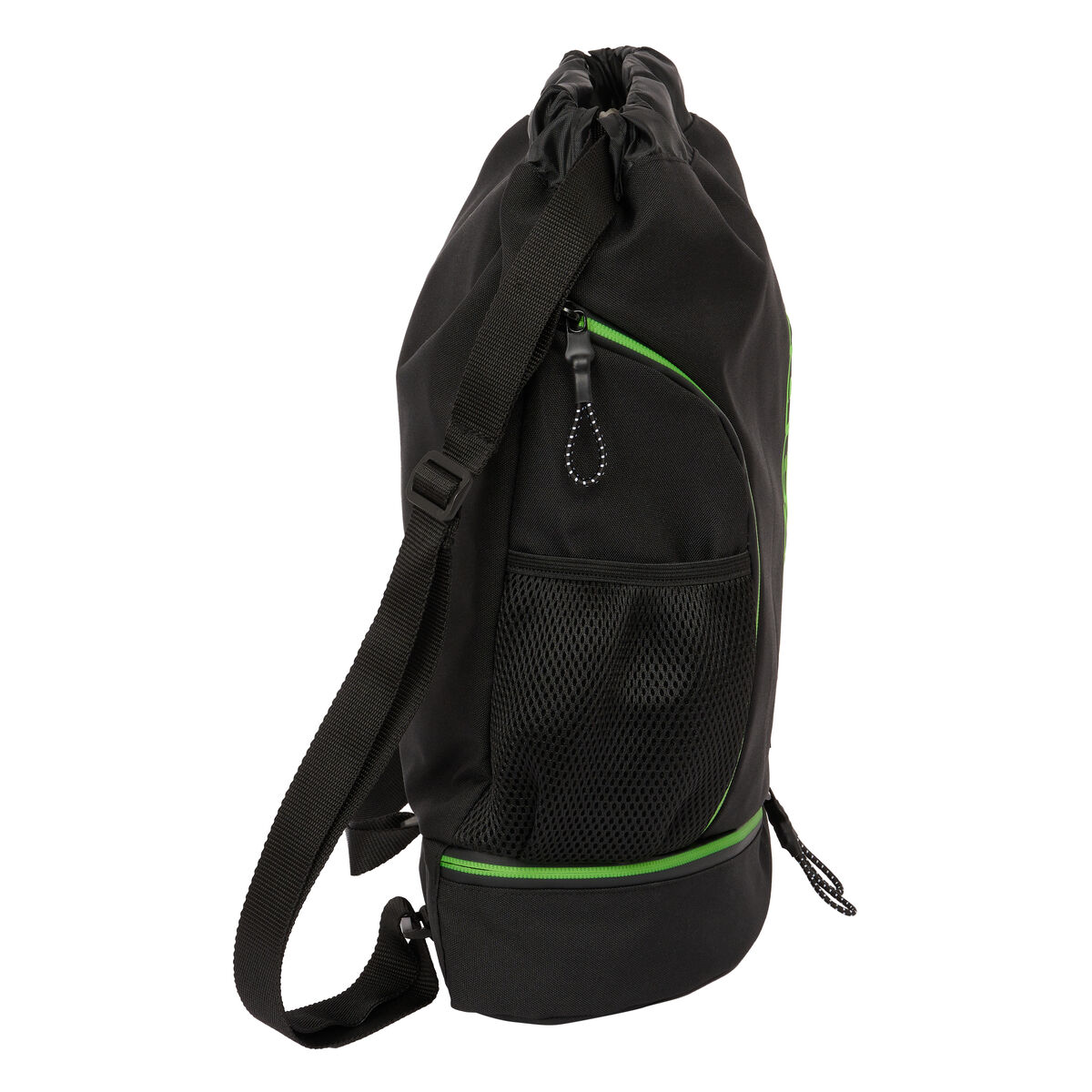 Zaino a Sacca per Bambini Kappa Black Nero 35 x 40 x 1 cm - Immagine 2