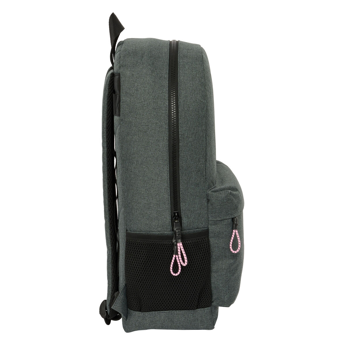 Zaino Scuola Kappa Silver pink Grigio 30 x 14 x 46 cm - Immagine 2